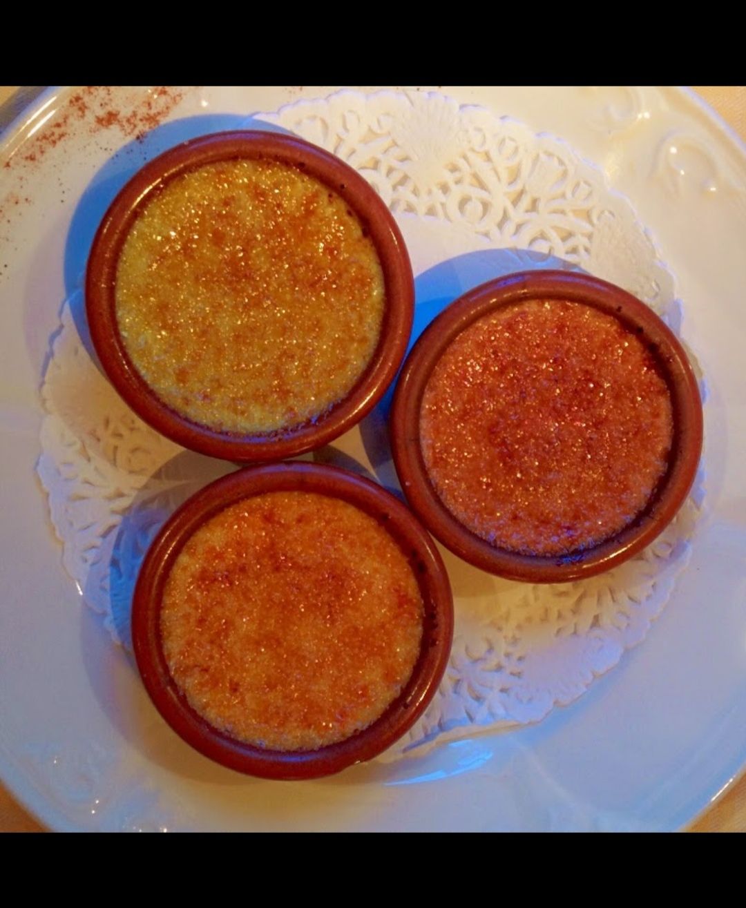 Les desserts